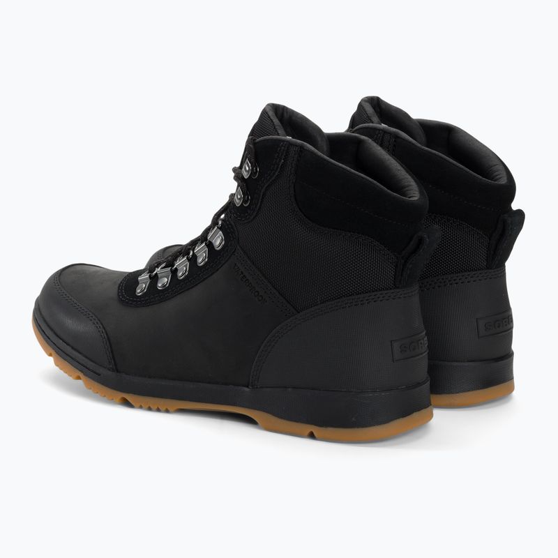 Herren-Trekking-Stiefel Sorel Ankeny II Hiker Wp schwarz/gum 10 4