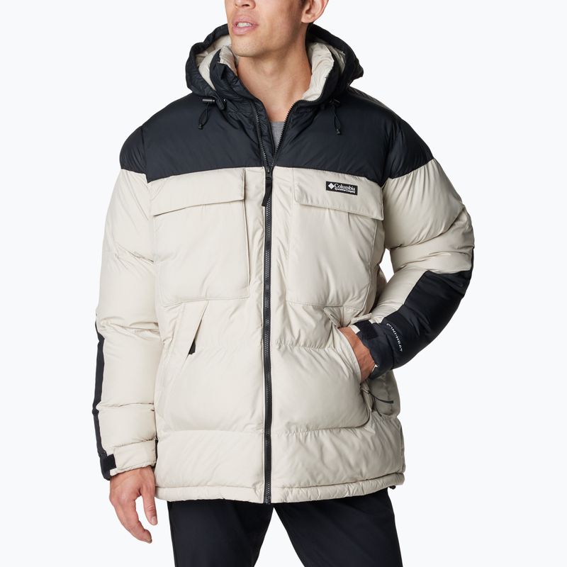 Columbia Ballistic Ridge Oversized Herren Daunenjacke dunkel Stein/schwarz