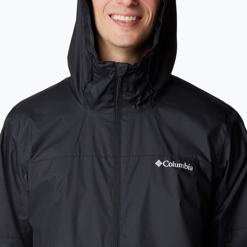 Columbia Inner Limits III Herren Regenjacke schwarz 5