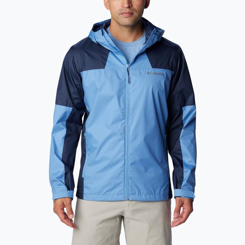 Columbia Inner Limits III Herren Regenjacke skyler/collegiate navy