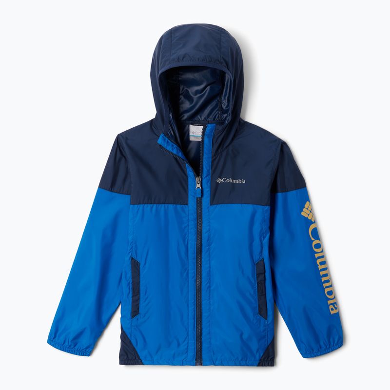 Columbia Flash Challenger Windjacke für Kinder cbright indigo/collegiate navy