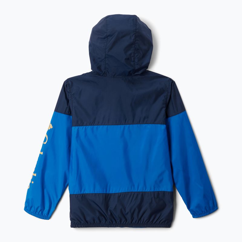 Columbia Flash Challenger Windjacke für Kinder cbright indigo/collegiate navy 2