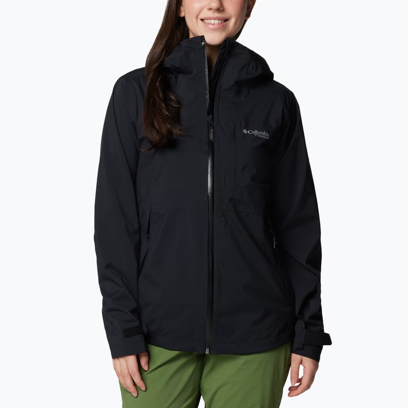 Columbia Damen OmniTech AmpliDry II Regenjacke schwarz