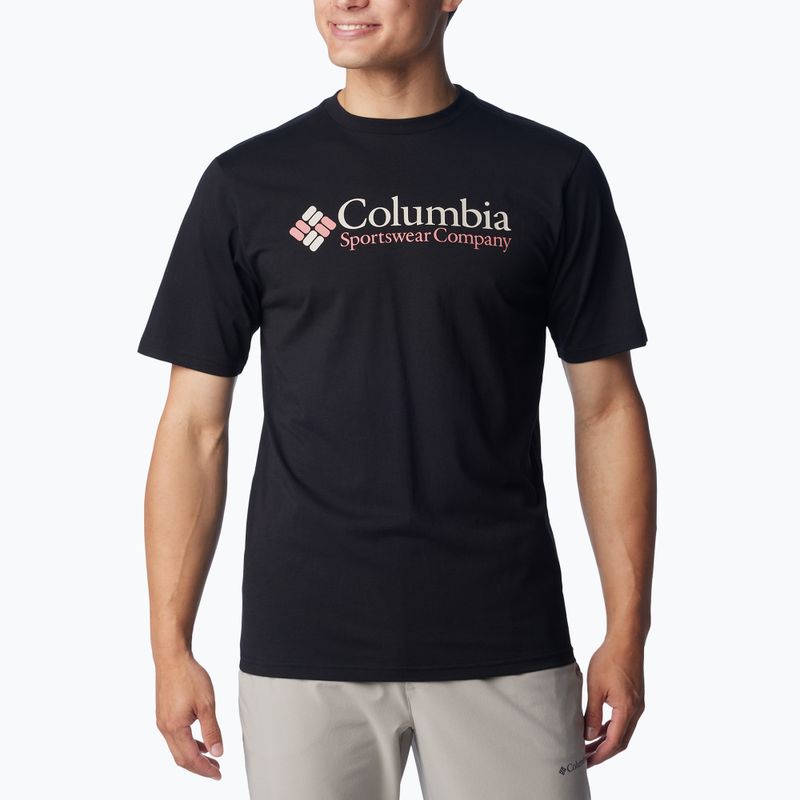 Columbia CSC Basic Logo schwarz/csc Retro-Logo Herren-T-Shirt