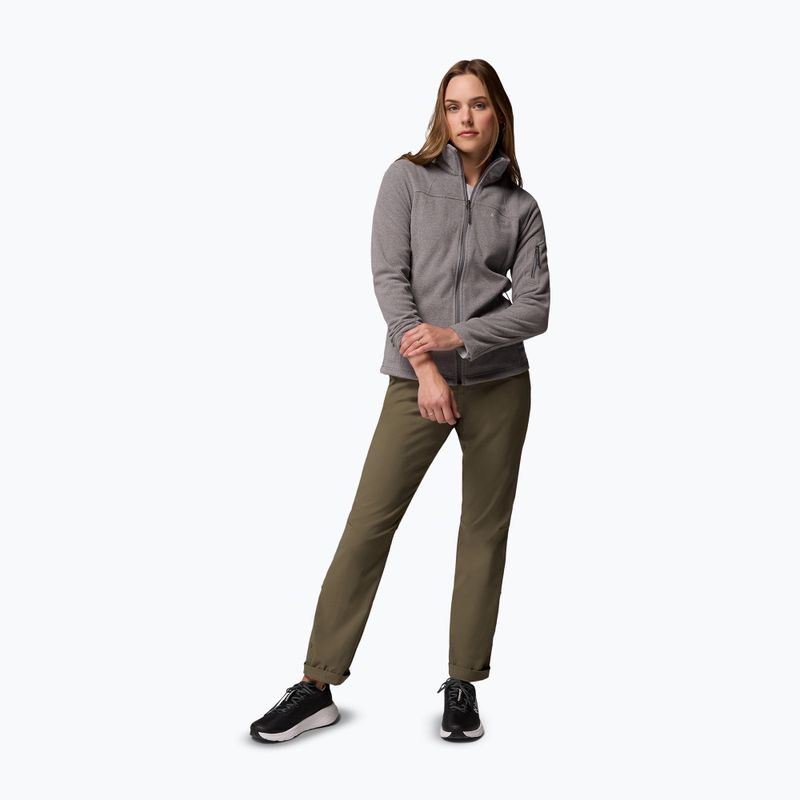 Damen-Fleecejacke Columbia Fast Trek II City Grey Heather/City Grey 2