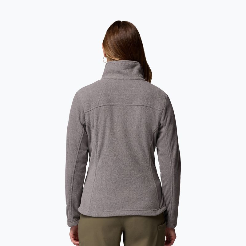 Damen-Fleecejacke Columbia Fast Trek II City Grey Heather/City Grey 3