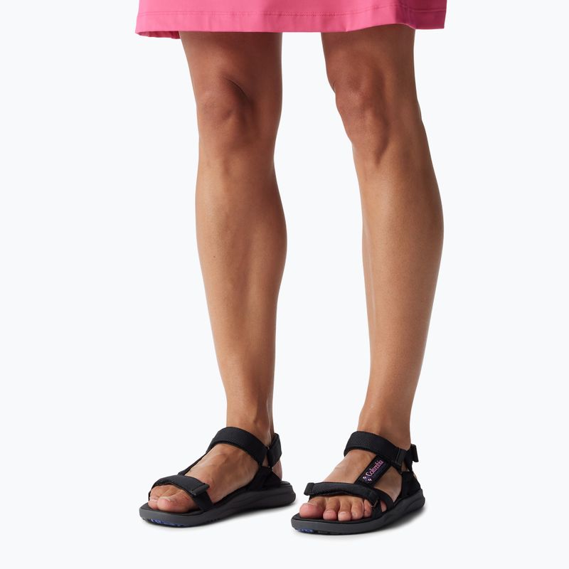 Columbia Globetrot schwarz/cosmos Damen Sandalen