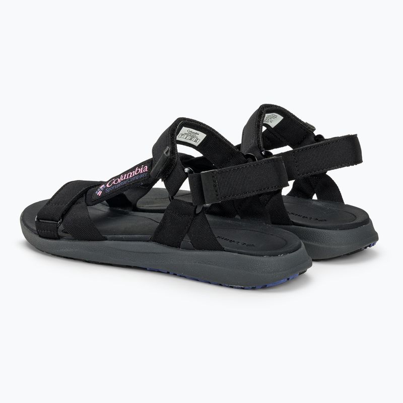 Columbia Globetrot schwarz/cosmos Damen Sandalen
