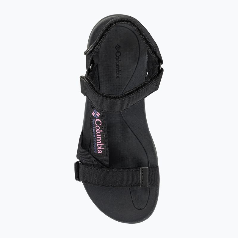 Columbia Globetrot schwarz/cosmos Damen Sandalen