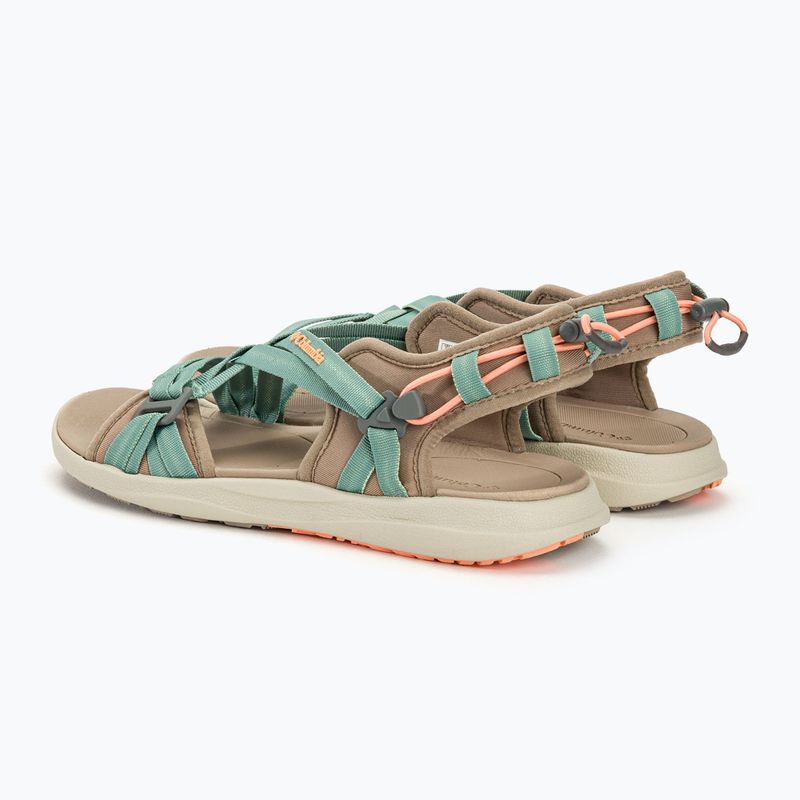 Columbia Damen Sandalen 1889551 fungi/apricot fizz 4