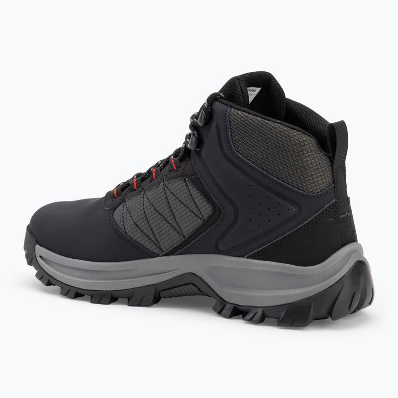 Wanderschuhe Herren Columbia Transverse Hike Waterproof black/mountain red 3