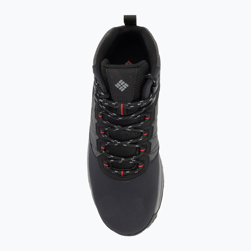 Wanderschuhe Herren Columbia Transverse Hike Waterproof black/mountain red 5
