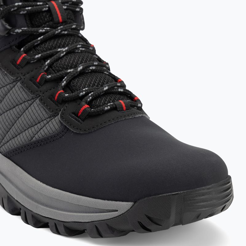 Wanderschuhe Herren Columbia Transverse Hike Waterproof black/mountain red 7