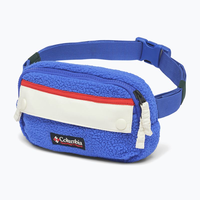 Bauchtasche Columbia Helvetia II Hip Pack 1 l clemantis blue/chalk/sail red