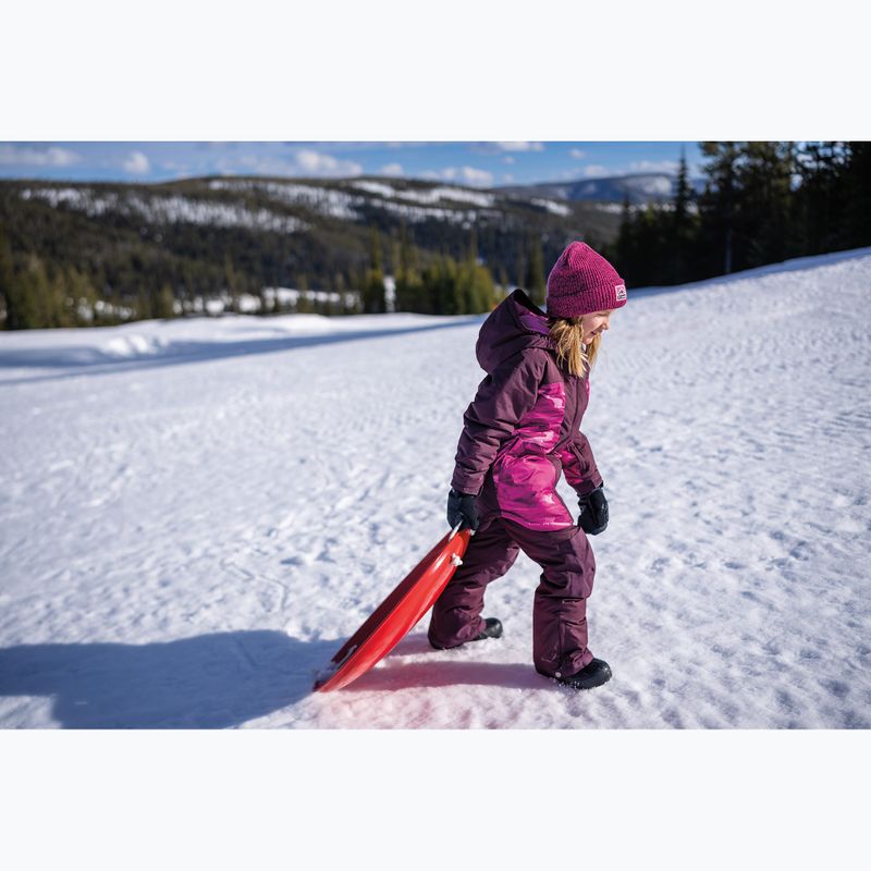 Columbia Mighty Mogul III Print pink ice windblown/ moonvista Kinder Skijacke 7