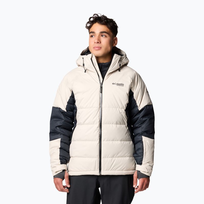 Skijacke Herren Columbia Roaring Fork II Down dark stone/black