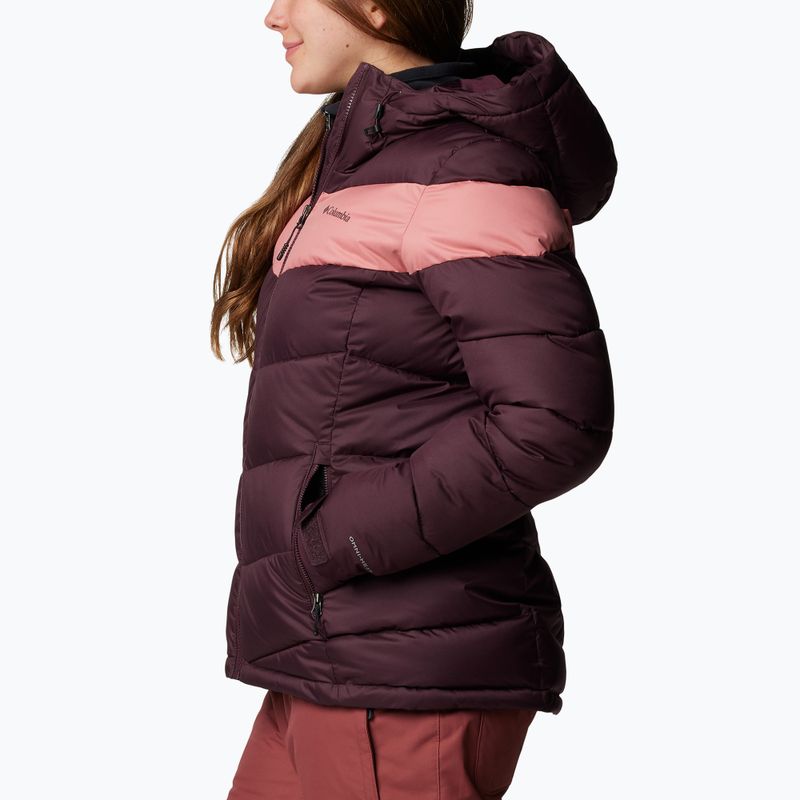 Skijacke Damen Columbia Abbott Peak II Ins moonvista/pink agave 3