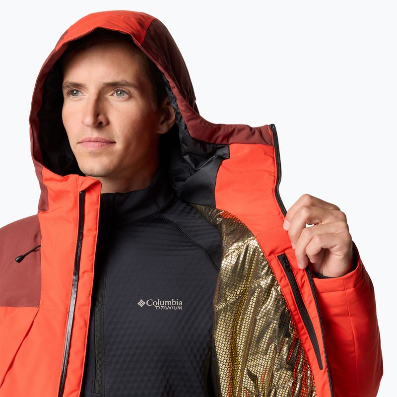 Skijacke Herren Columbia PowBound spicy/spice 10