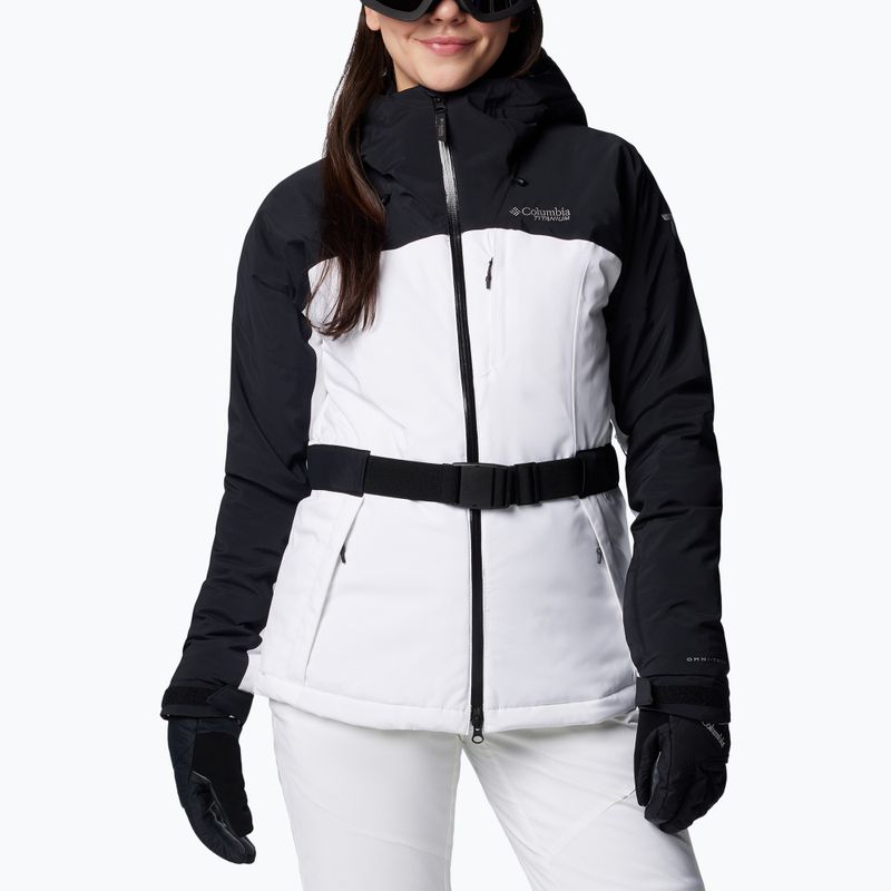 Skijacke Damen Columbia Cirque Bowl Insulated white/black