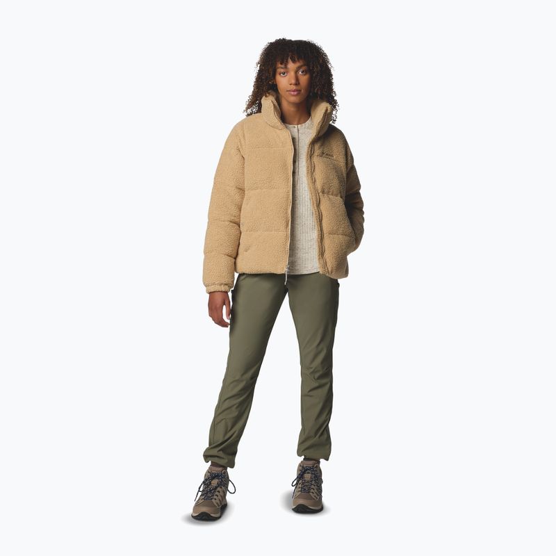 Gefütterte Damenjacke Columbia Puffect Sherpa canoe 2