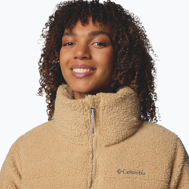 Gefütterte Damenjacke Columbia Puffect Sherpa canoe 5