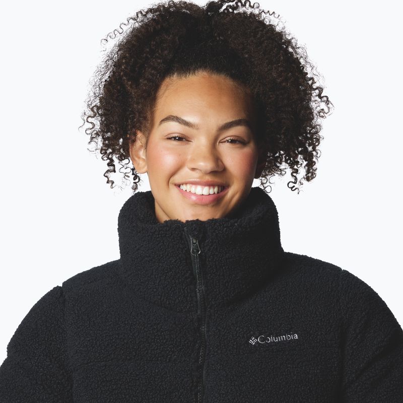 Gefütterte Damenjacke Columbia Puffect Sherpa black 5