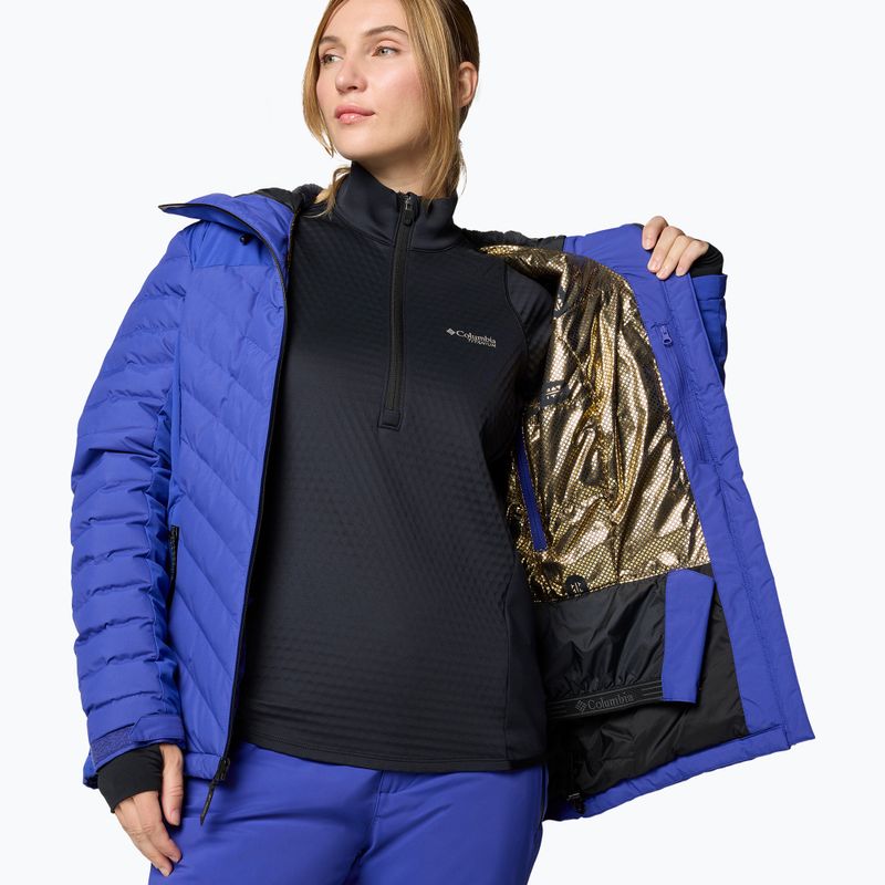 Skijacke Damen Columbia Bird Mountain III Ins clematis blue 13