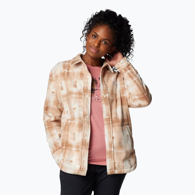 Columbia Benton Springs Damen camel braun omblur Shirt