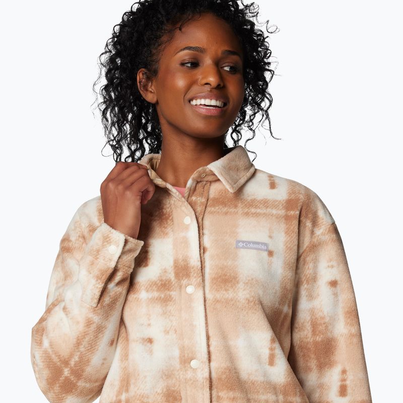 Columbia Benton Springs Damen camel braun omblur Shirt