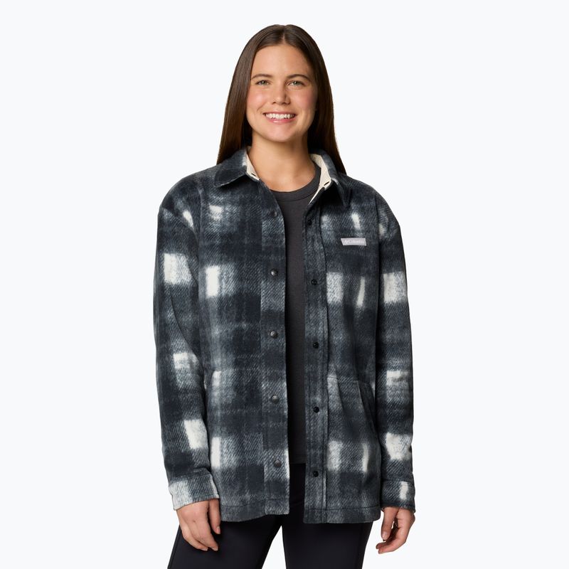 Columbia Benton Springs Damen Shirt Kreide omblur tonal