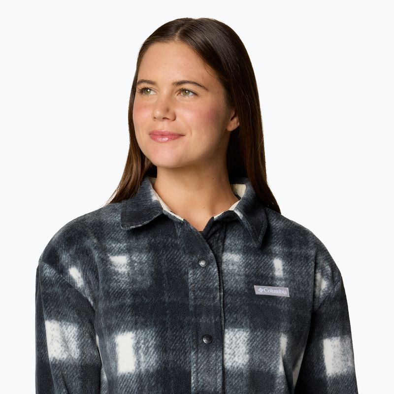 Columbia Benton Springs Damen Shirt Kreide omblur tonal