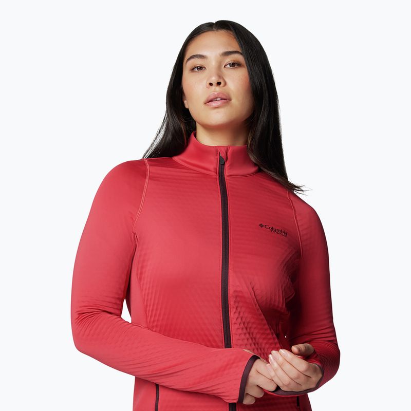 Columbia Crystal Leaf Omni-Heat Damen Sweatshirt Daredevil 7