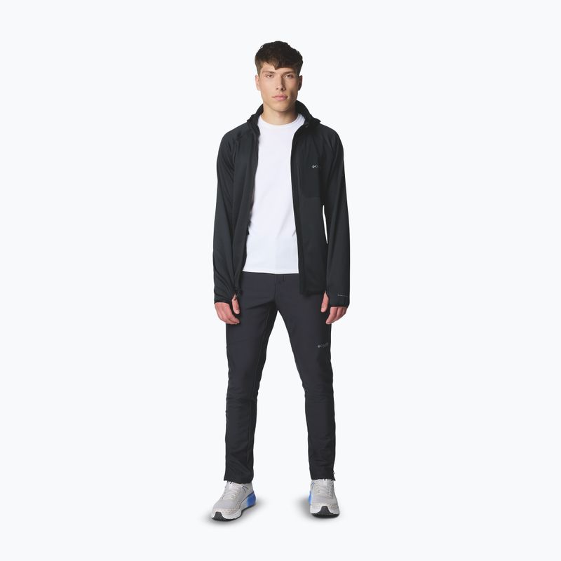 Herren-Fleecejacke Columbia Triple Canyon Grid Fleece Hooded Full Zip II black 2