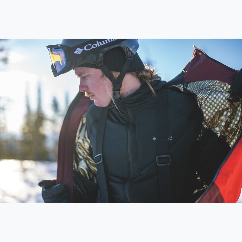 Herren-Fleecejacke Columbia Triple Canyon Grid Fleece Hooded Full Zip II black 8