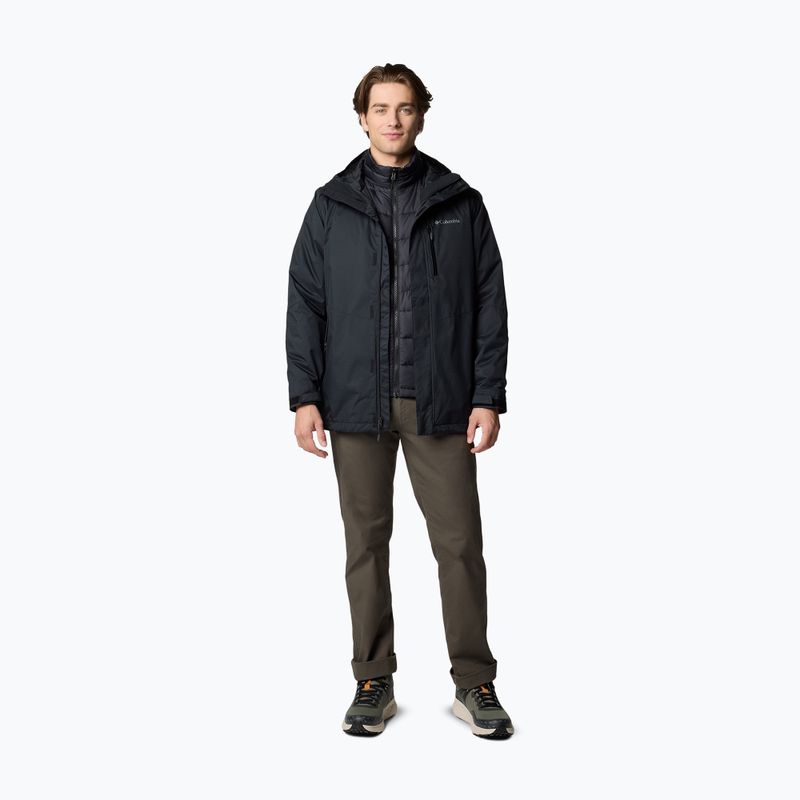 Columbia Oak Harbor Interchange Herren Daunenjacke schwarz 2