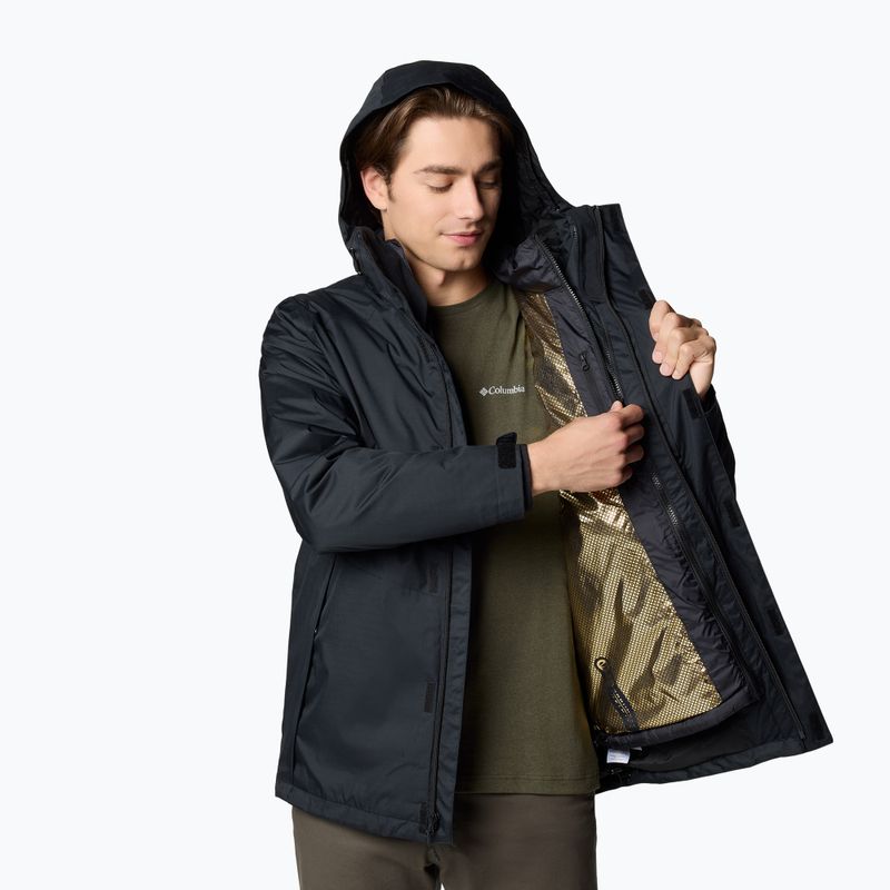 Columbia Oak Harbor Interchange Herren Daunenjacke schwarz 7