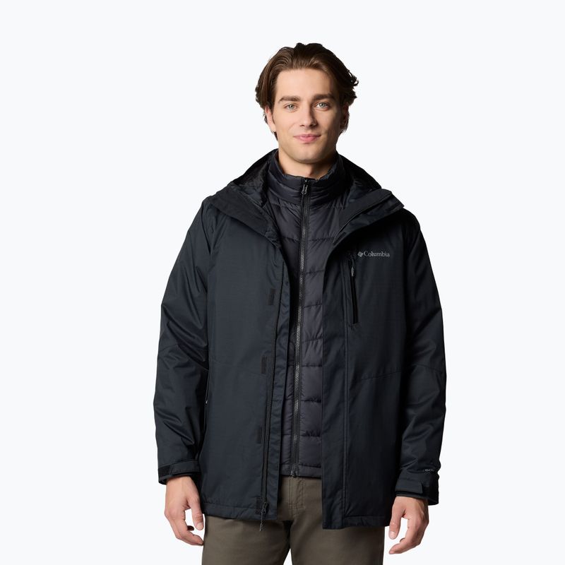 Columbia Oak Harbor Interchange Herren Daunenjacke schwarz 8