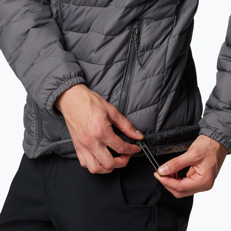 Columbia Powder Lite II Herren Daunenjacke city grey/ shark 6