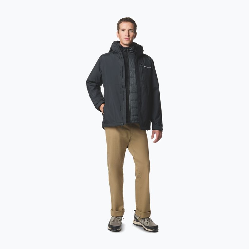 Gefütterte Herrenjacke Columbia Element Blocker III Interchange black 2