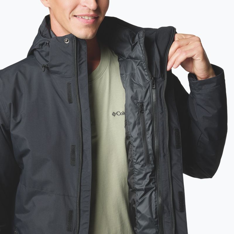 Gefütterte Herrenjacke Columbia Element Blocker III Interchange black 9