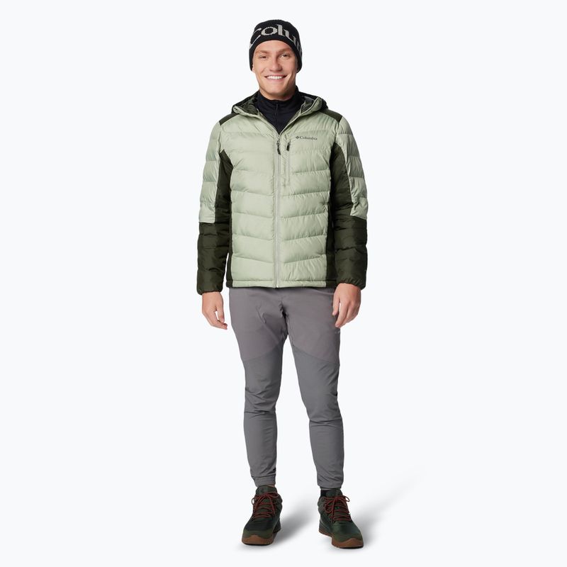 Columbia Labyrinth Loop II Kapuzenjacke Safari/GreenScape Daunenjacke für Männer 2