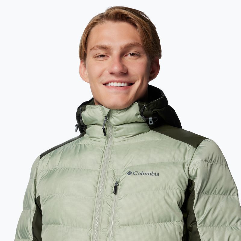 Columbia Labyrinth Loop II Kapuzenjacke Safari/GreenScape Daunenjacke für Männer 8