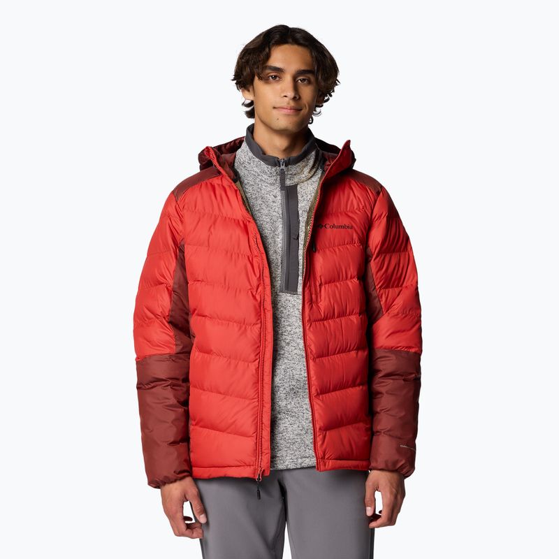 Columbia Labyrinth Loop II Hooded segelrot/gewürzt Herren Daunenjacke 5