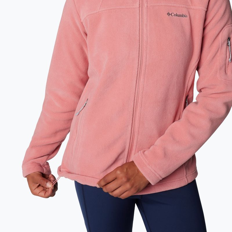 Columbia Fast Trek II Damen Fleece-Sweatshirt rosa Agave 6