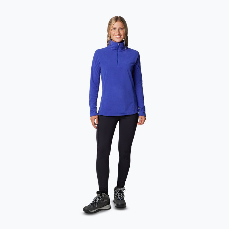 Damen Columbia Glacial IV 1/2 Zip Fleece-Sweatshirt Clematis blau 2