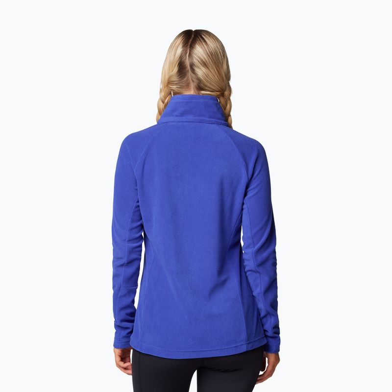 Damen Columbia Glacial IV 1/2 Zip Fleece-Sweatshirt Clematis blau 3