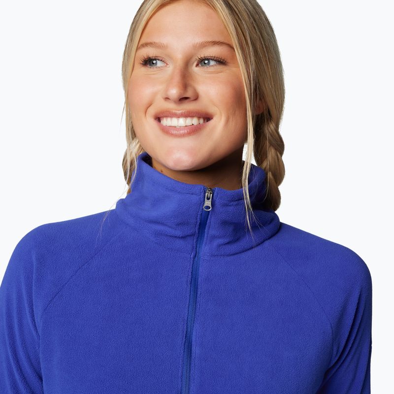 Damen Columbia Glacial IV 1/2 Zip Fleece-Sweatshirt Clematis blau 5