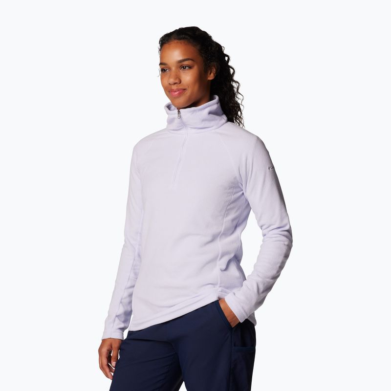 Sweatshrit Hoodie Fleece Damen Columbia Glacial IV 1/2 Zip snowdrift 4