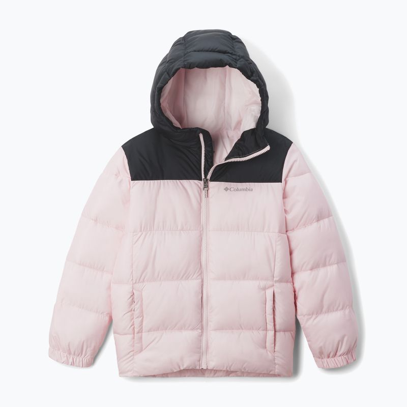 Kinder-Steppjacke Columbia Puffect Hooded satin pink/black