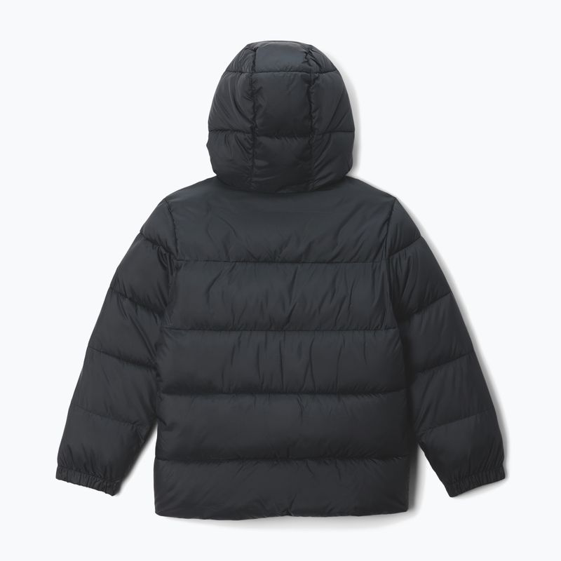 Gesteppte Kinderjacke Columbia Puffect Hooded black 2